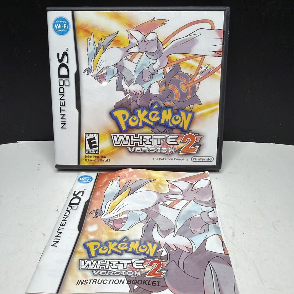 Case And Manual Only Pokemon: White Version 2 (Nintendo) Read Description